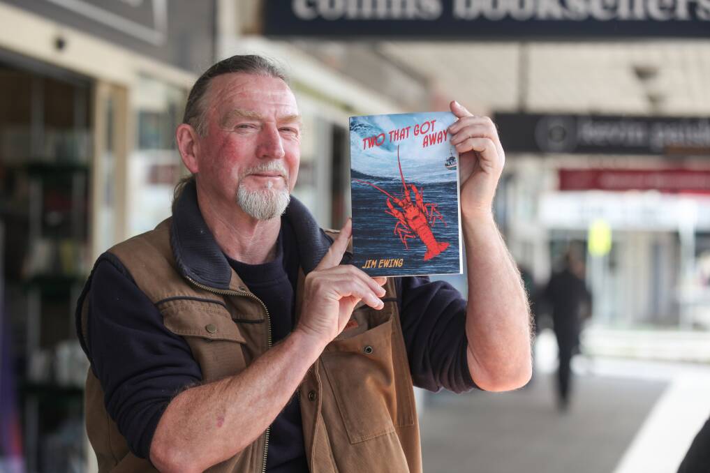 LABOUR OF LOVE: Nelson's Jim Ewing has released his second novel Two That Got Away. Picture: Rob Gunstone