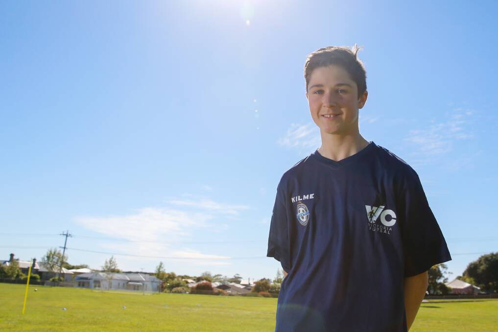ON THE RISE: Benji Hawkins has been selected to play for Vic country side at the National Futsal Championships in Sydney, which takes place in Januray. Picture: Mark Witte
