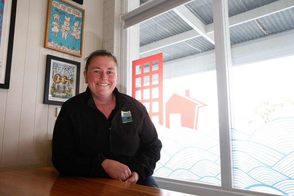Construction: Port Fairy's Hannah Carrucan was recognised in the Top 100 Women in construction for her work as a permit liaison officer and building inspector. Picture: Mark Witte