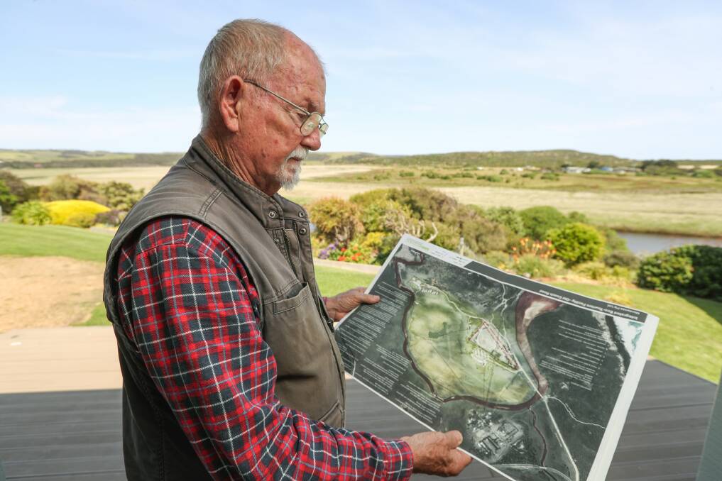Local: Princetown resident Lloyd Honeycombe is in favour of the new eco-development proposed for the wetlands. Picture: Rob Gunstone