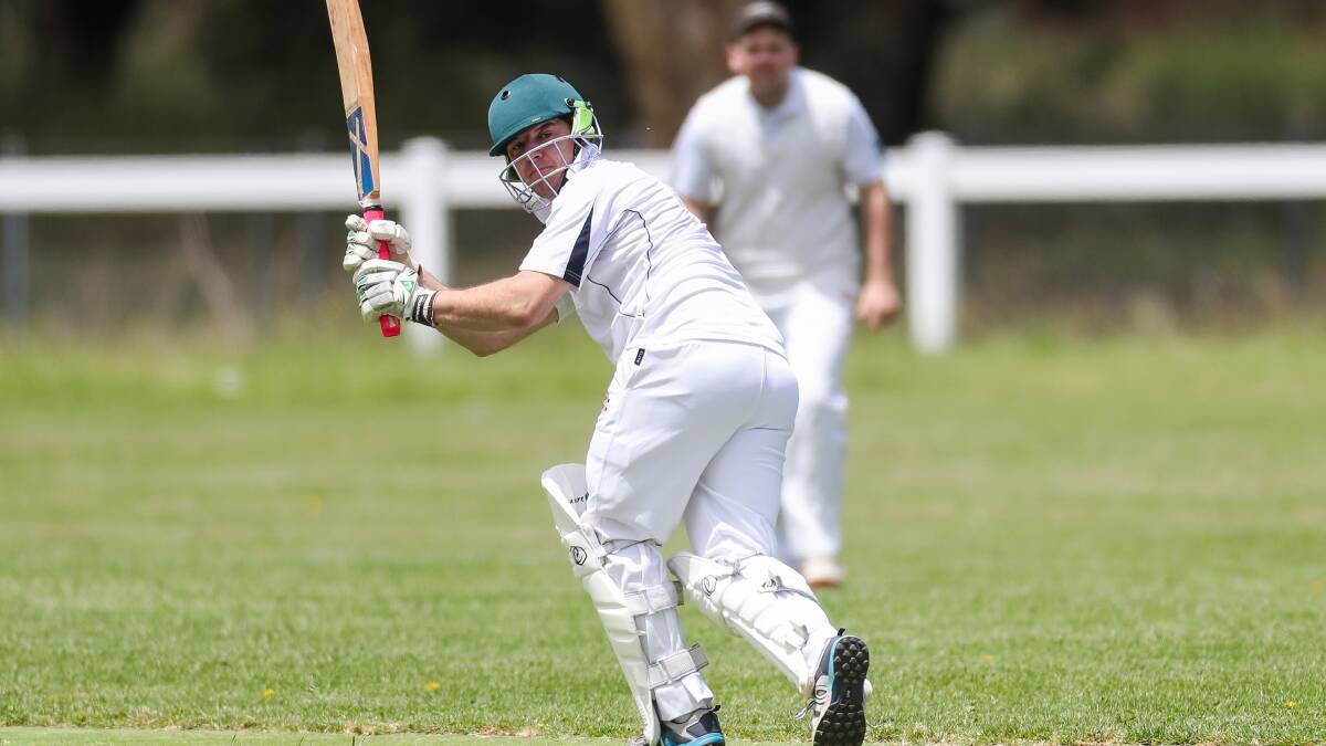 TOP SCORER: Mailors Flat's Phillip Edwards scored 39 for Grassmere in their Country Week opener. Picture: Morgan Hancock