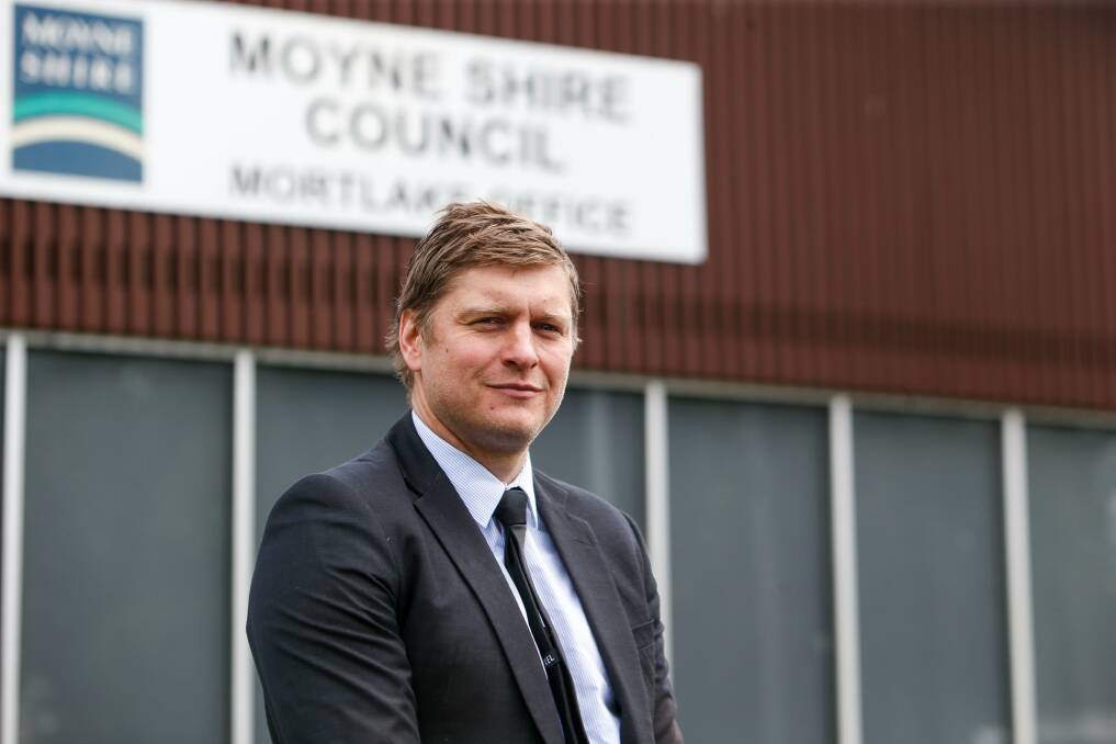 Moyne Shire Council mayor Daniel Meade. Picture: Anthony Brady