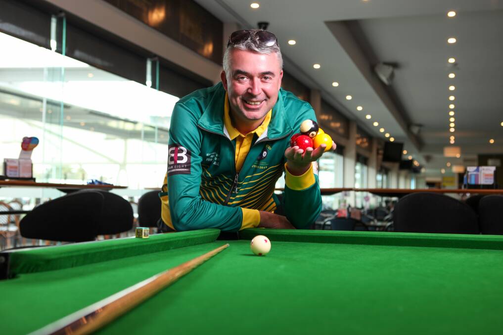 In form: Warrnambool's Justin Allen has just returned from Cyprus after representing Australia in blackball in Cyprus. Picture: Rob Gunstone
