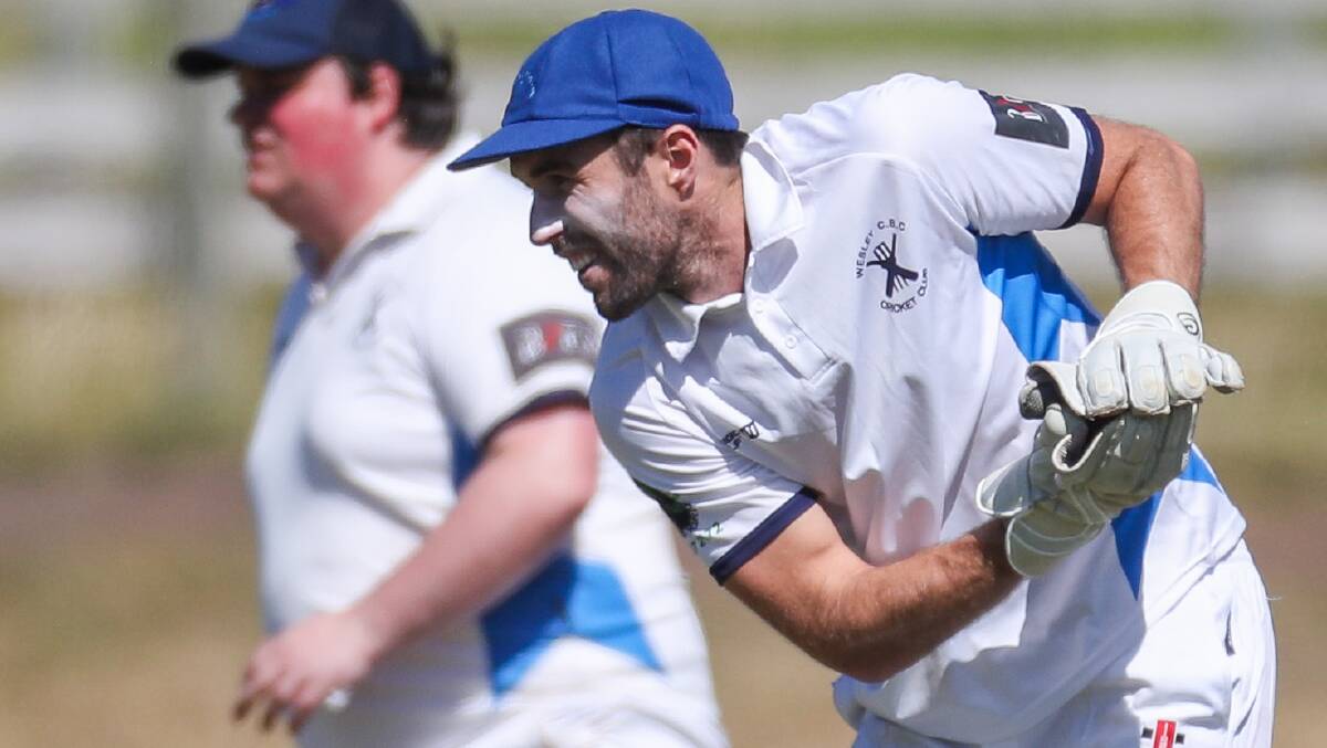 Ben Dobson is back playing cricket after a long stint just playing football. Picture: Morgan Hancock
