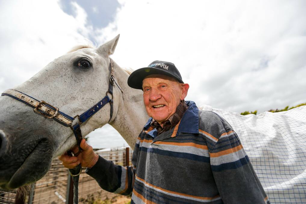 LAST HURRAH: Clerk-of-course Leo Dwyer is retiring from Warrnambool Racing Club after 58 years. Picture: Anthony Brady