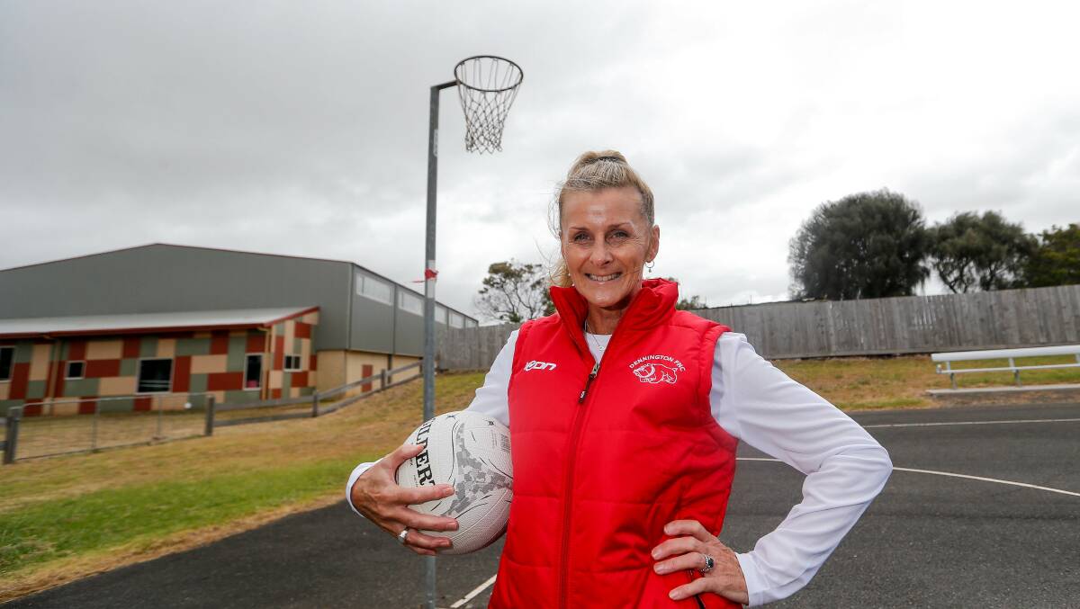 Mentor: Sharon Kenna is the new Dennington A grade netball coach. Picture: Anthony Brady