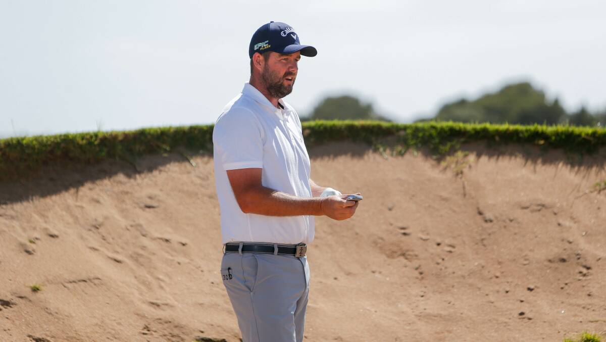 DROPPING BACK: Warrnambool golfer Marc Leishman is now 11 shots behind the leaders in Hawaii. Picture: Anthony Brady