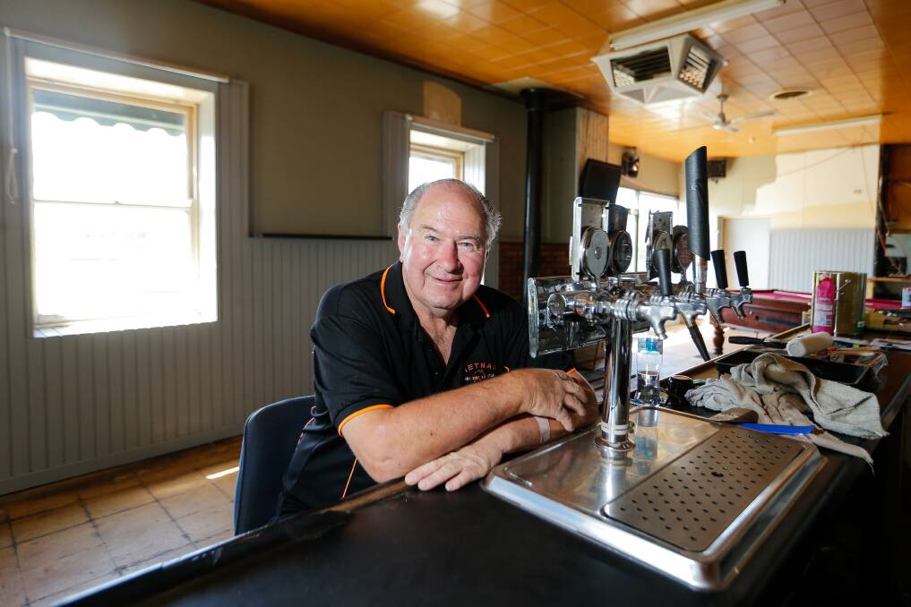 Greg Carter has transformed the Macarthur Hotel, which won't be a general bar any more but drinks may be served to visitors. Picture: Anthony Brady