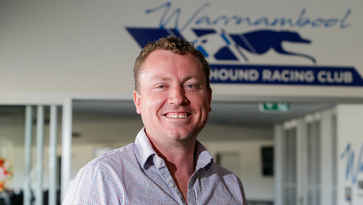 Warrnambool Greyhound Racing Club general manager Craig Monigatti. Picture: Anthony Brady