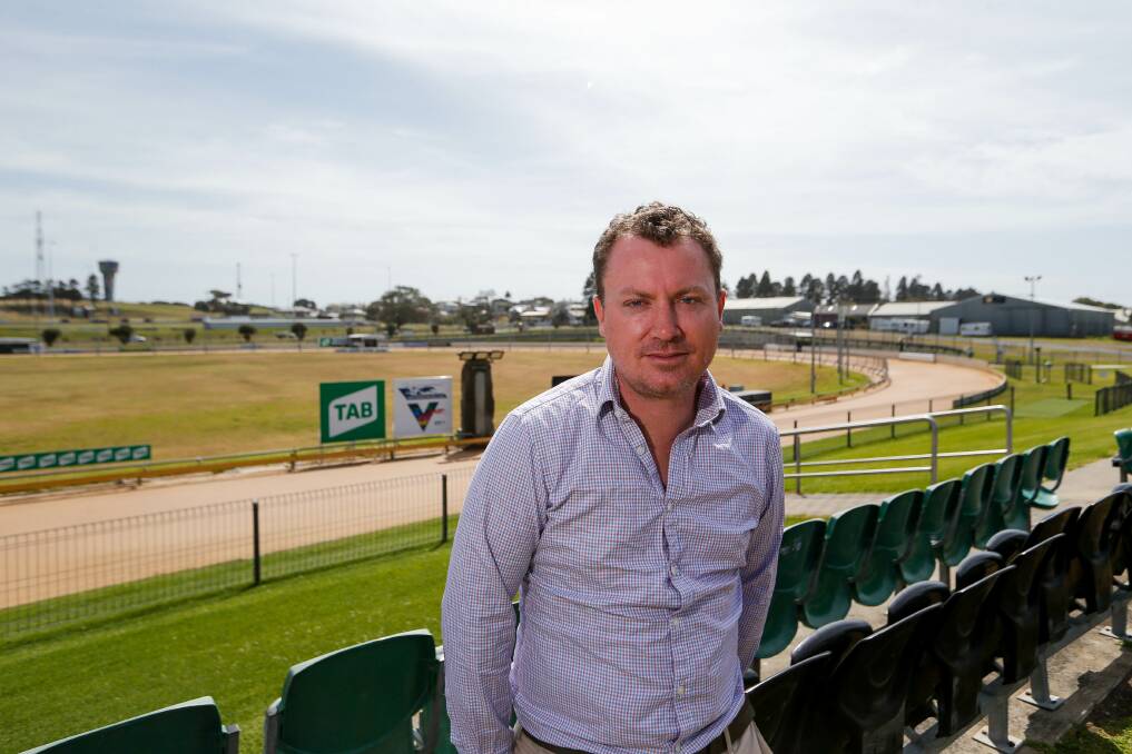 ON TRACK: Warrnambool Greyhound Racing Club general manager Craig Monigatti says racing will go ahead on Thursday. Picture: Anthony Brady