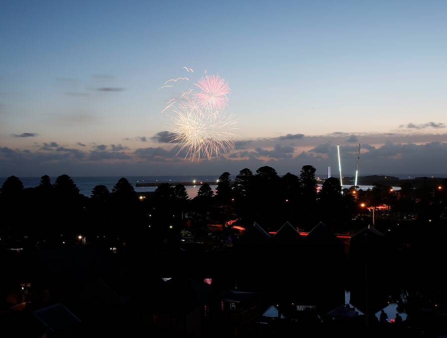 CANCELLED: Warrnambool City Council will not put on a fireworks display on New Year's Eve this year. Picture: Mark Witte