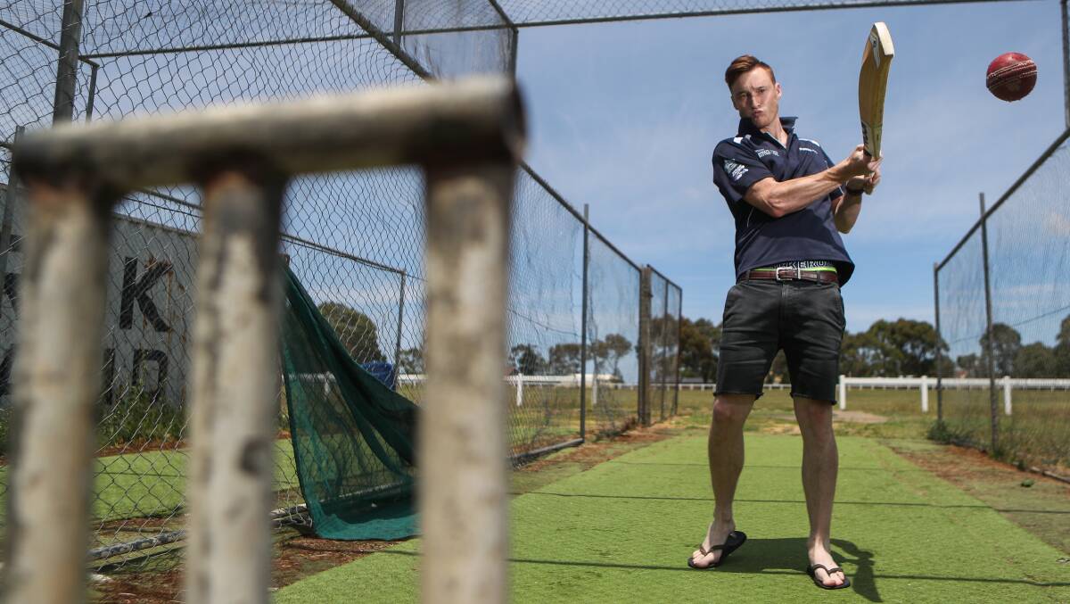 FIRED UP: Purnim skipper Ben Howarth is hopeful his team can make an impact in Twenty20 cricket. The Bulls have Woodford captain Nick Butters as a marquee player. Picture: Morgan Hancock