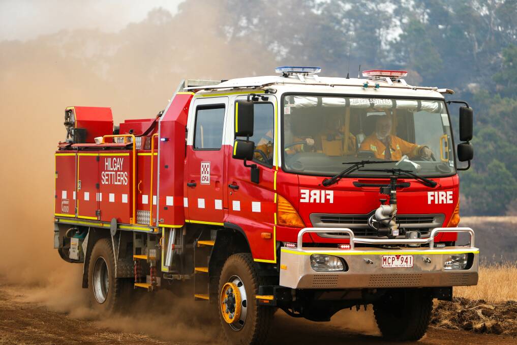 PREPARED: CFA crews are ready for fire danger periods ahead.