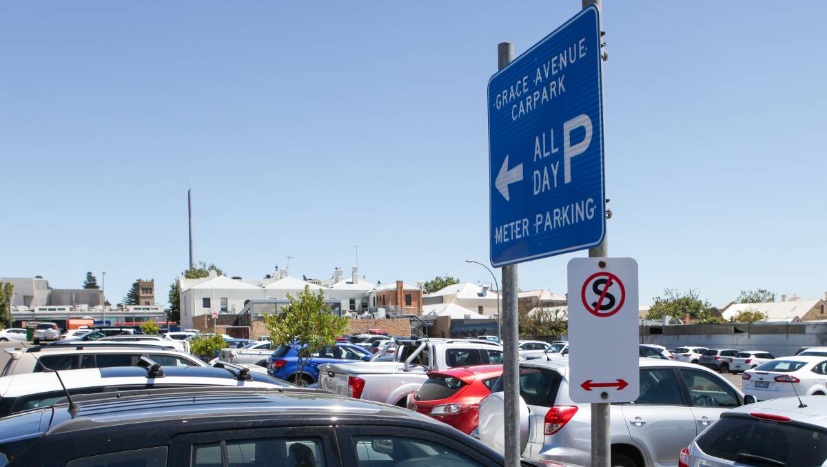 Standing still: No expansion for the Grace Avenue carpark.