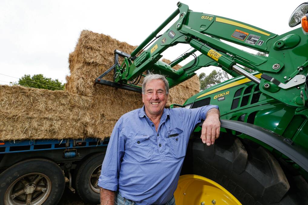 Nullawarre farmer Max Anderson is already organising the next hay drive. Picture: Anthony Brady