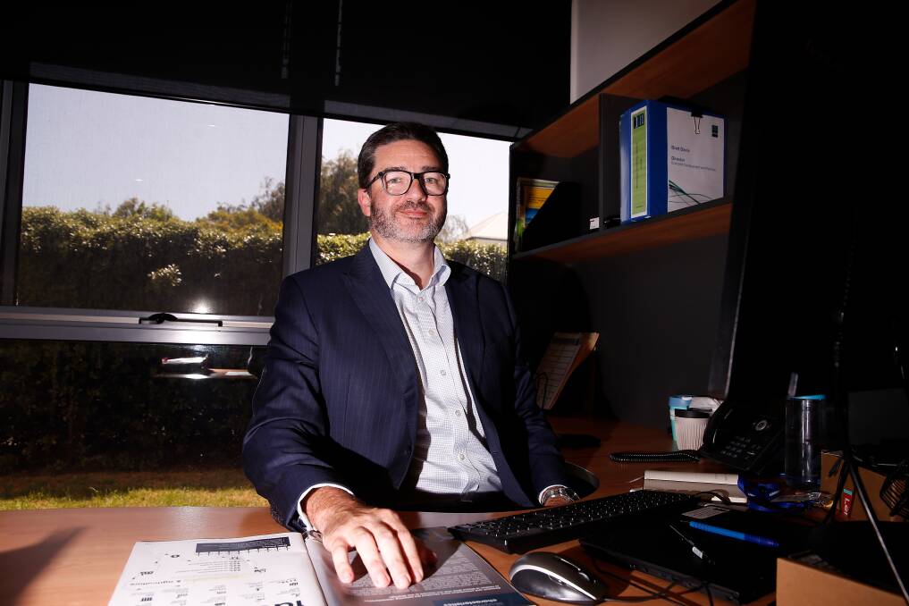 NEW LEADER: Moyne Shire's economic development and planning director Brett Davis comes to the role with a wealth of experience in regional planning. Picture: Mark Witte