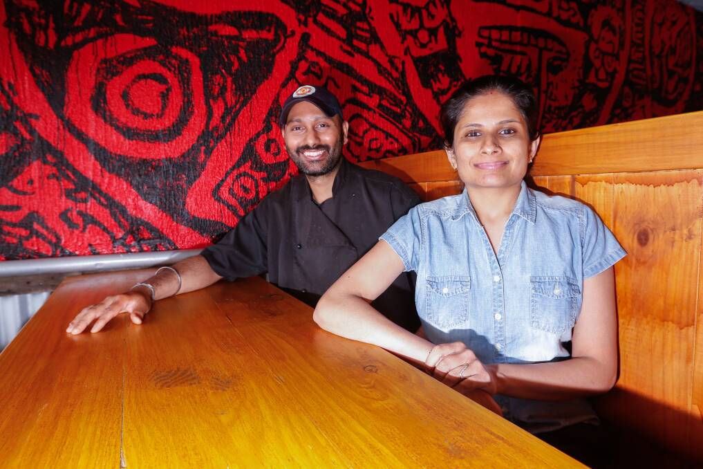 TEAMWORK: Cactus Jam owner's Dayanand and Kripa Shetty have owned the restaurant since 2017. Picture: Mark Witte