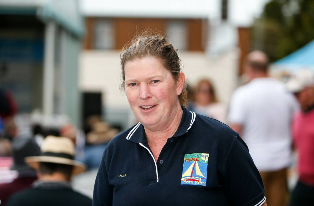 SIGNED OFF: Julia O'Neill has finished up as the manager of the Port Fairy and District Community Bank. Picture: Anthony Brady