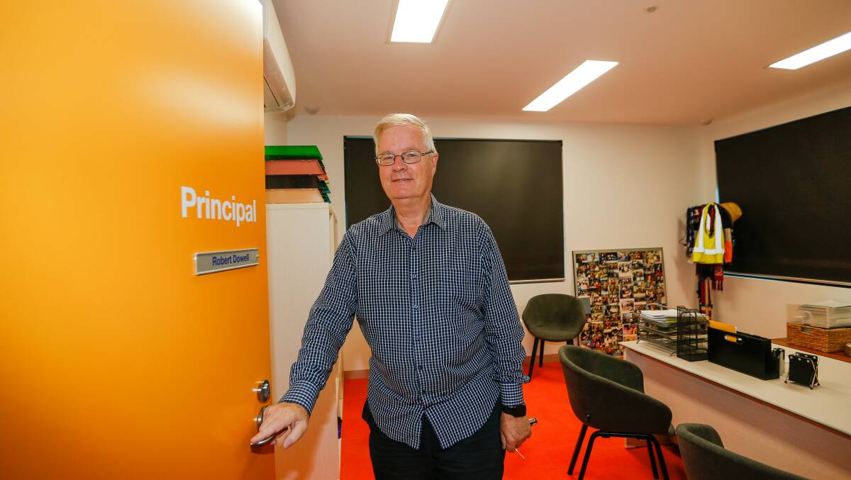 Principal Robert Dowell at the new Warrnambool Special Development School. Picture: Anthony Brady