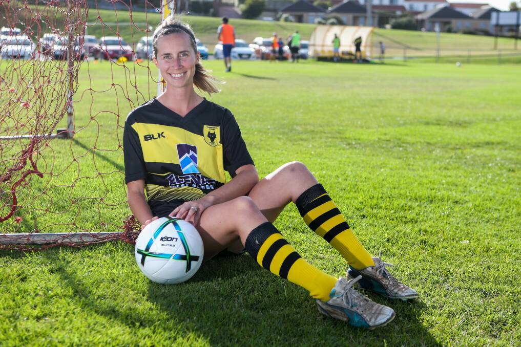 LEADER: Amanda Gaffey-Smyth will play for Warrnambool Wolves in the new South West Victoria Football Association women's league. Picture: Morgan Hancock 