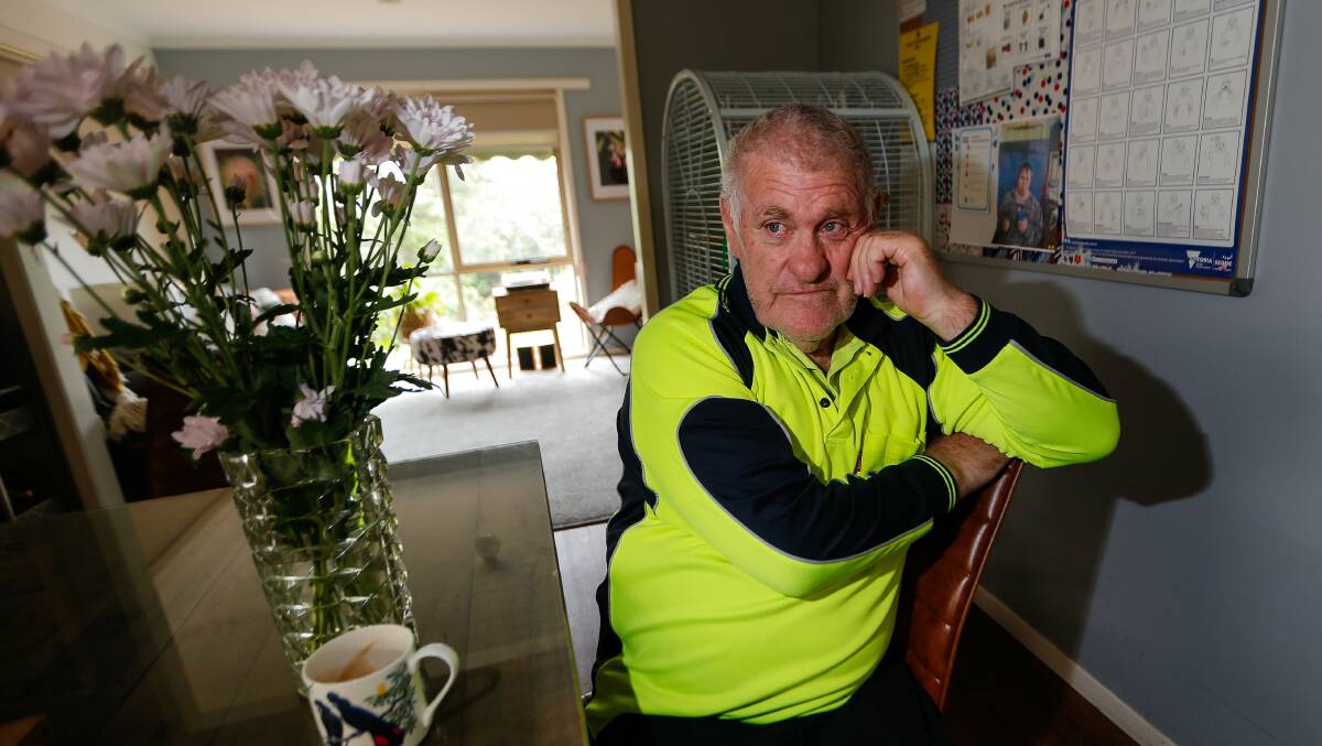 Neville O'Donohue has gone from a highly anxious individual to enjoying community engagement. Picture: Anthony Brady