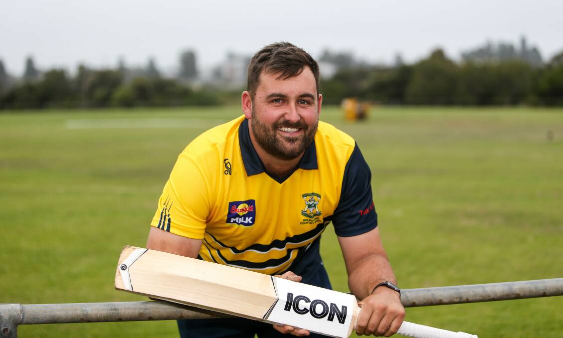 CAPTAIN'S KNOCK: Woodford's Nick Butters started his Melbourne Country Week campaign strongly, opening the batting and making 42 against Warragul and District on Monday. Picture: Anthony Brady