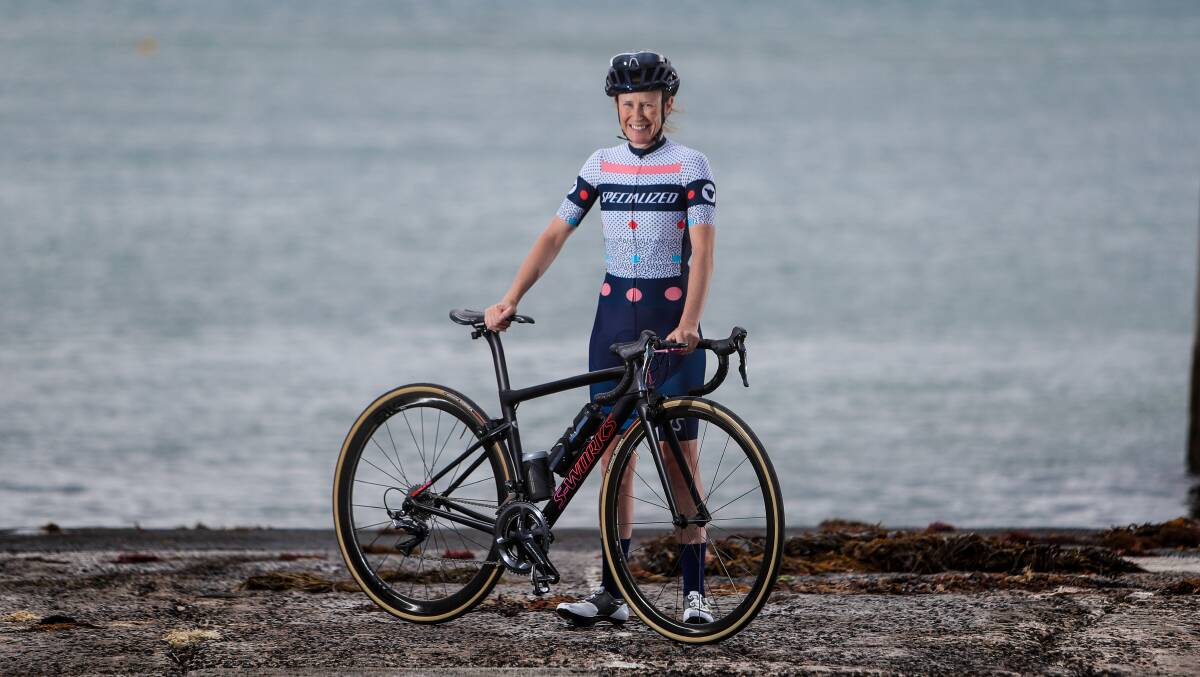GIVING IT A GO: Anne Taylor will ride in her first Melbourne to Warrnambool. Picture: Morgan Hancock