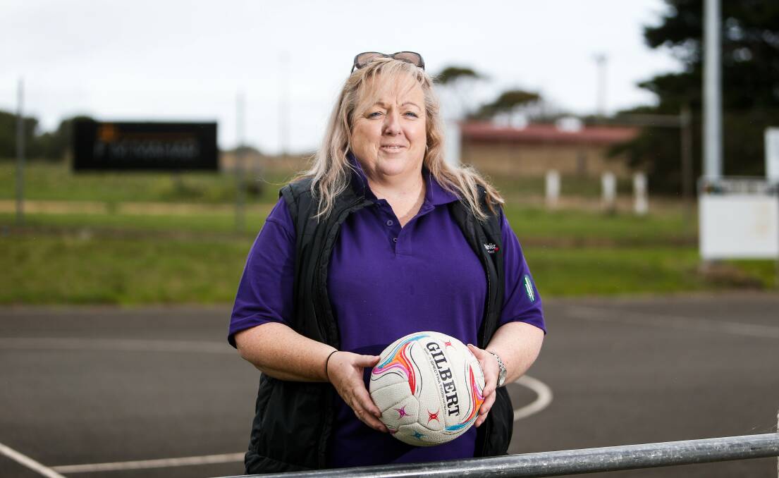 Stepping up: Veronica Cannon is the WDFNL's new netball chairperson. Picture: Anthony Brady