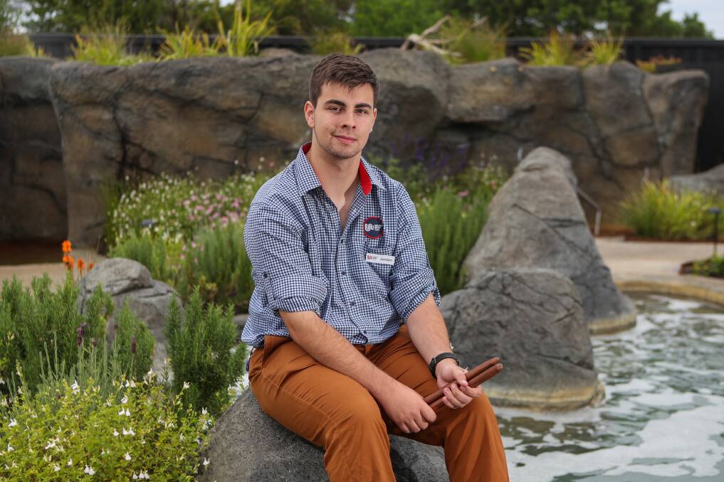 Deadly Yakka: Jordan Gould is thankful for help he received that allowed him to gain employment. Picture: Morgan Hancock