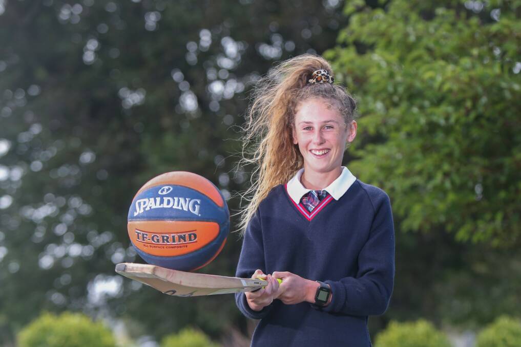 GRAND STAGE: Warrnambool's Lila Wilkinson played in and won two grand finals on Sunday. Picture: Mark Witte