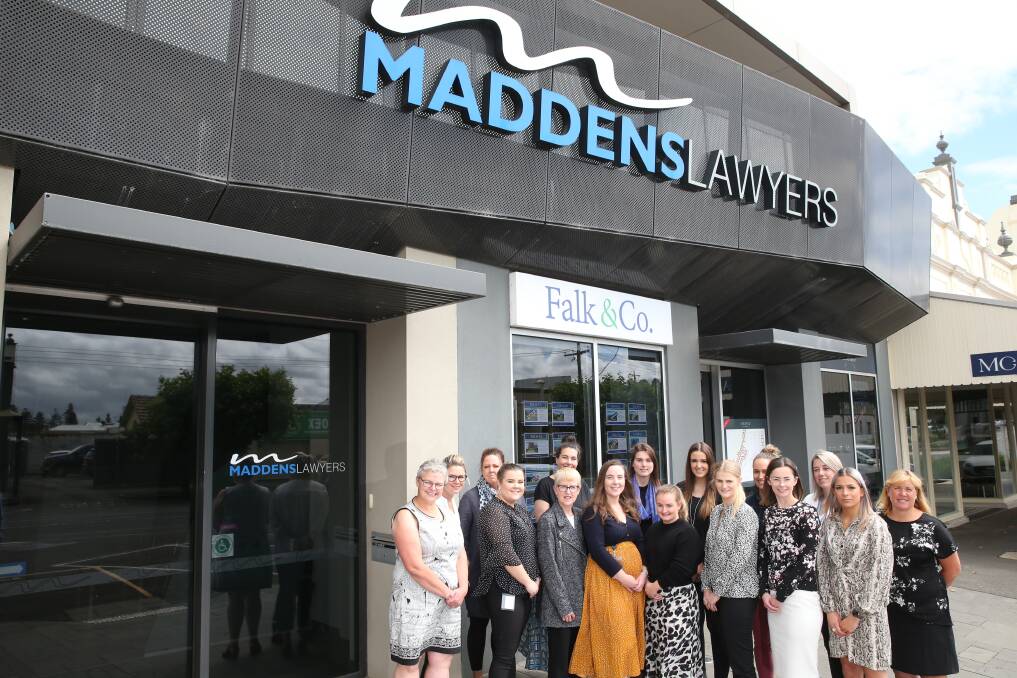 CLOSED: Maddens Lawyers is another business in Warrnambool forced to shut its doors. Picture: Mark Witte