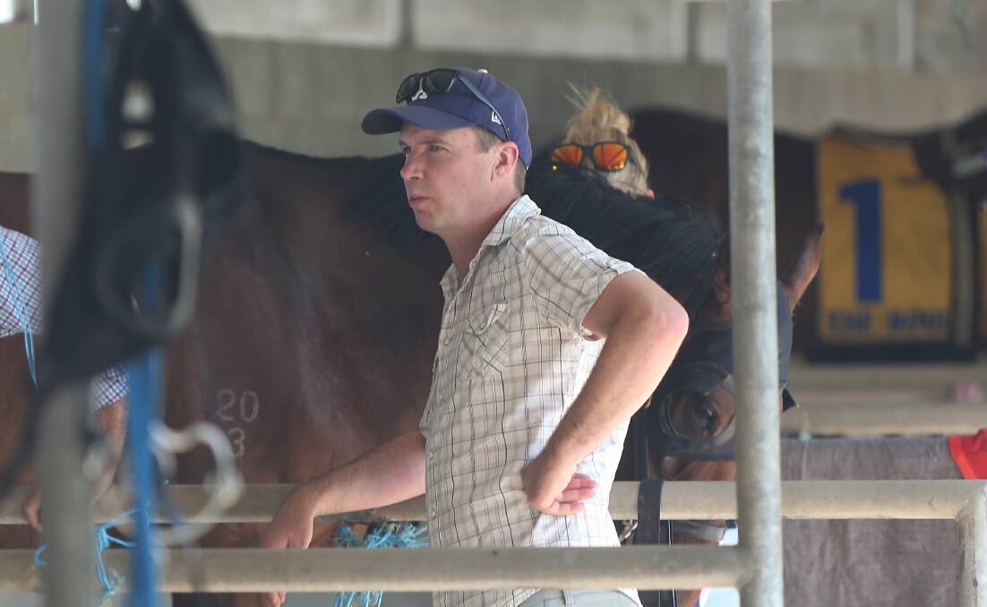 Challenge ahead: Warrnambool trainer Aaron Purcell has Patch Adams in Saturday's Coleraine Cup. Picture: Mark Witte