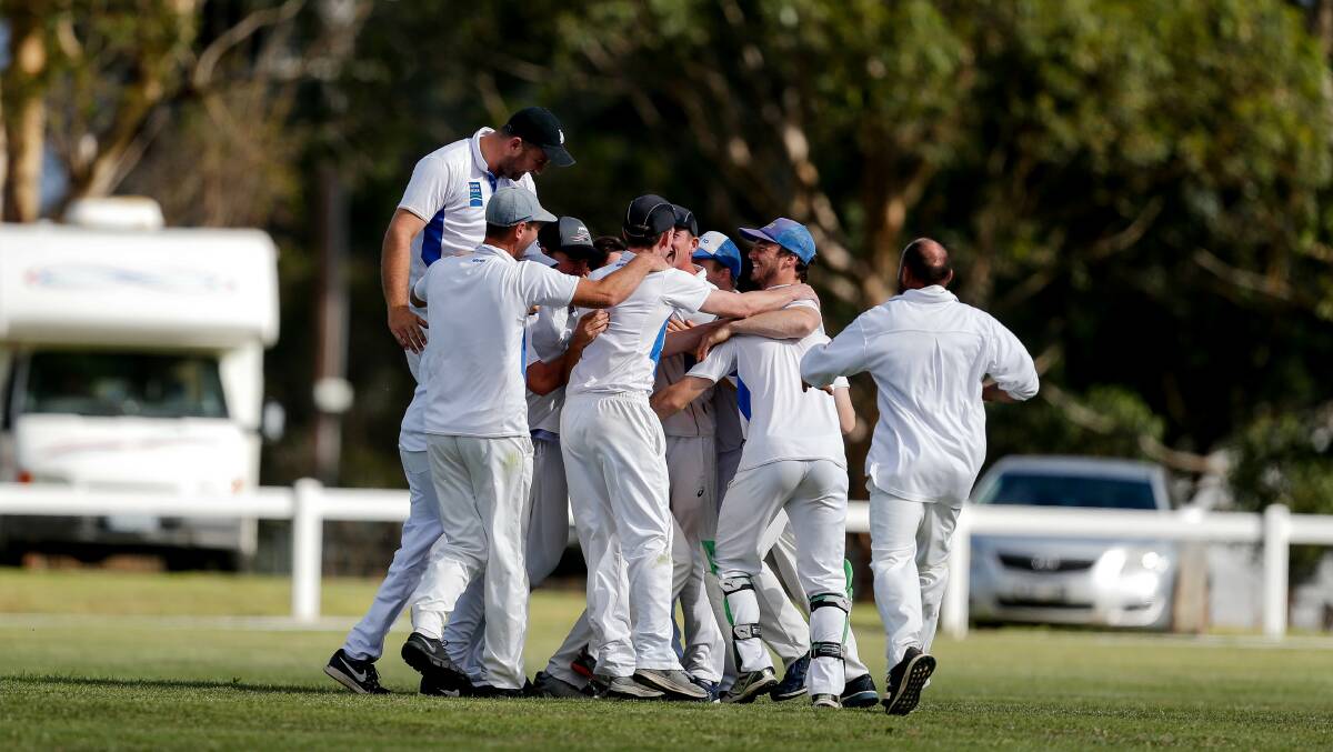 FOUR-PEAT?: Hawkesdale is aiming for its fourth straight Grassmere Cricket Association premiership. Picture: Anthony Brady