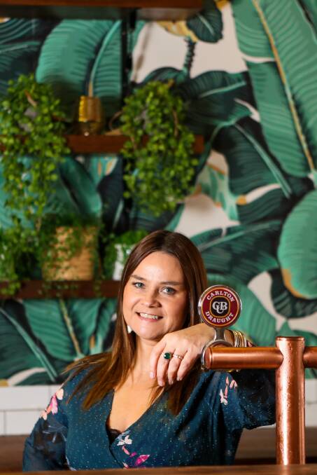 Tilly Divine owner Rachael Street has poured her flair for interior design into the bar and eatery's decoration. Picture: Morgan Hancock