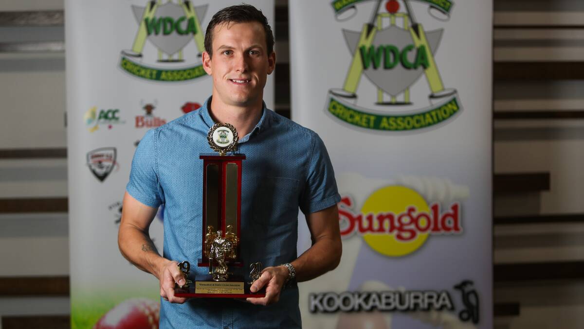 Division one cricketer of the year Mark Murphy. Picture: Morgan Hancock