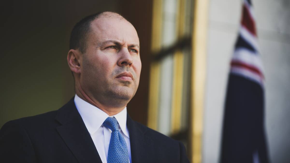 Federal Treasurer Josh Frydenberg will announce the new JobKeeper and JobSeeker changes on Tuesday. Picture: Dion Georgopoulos