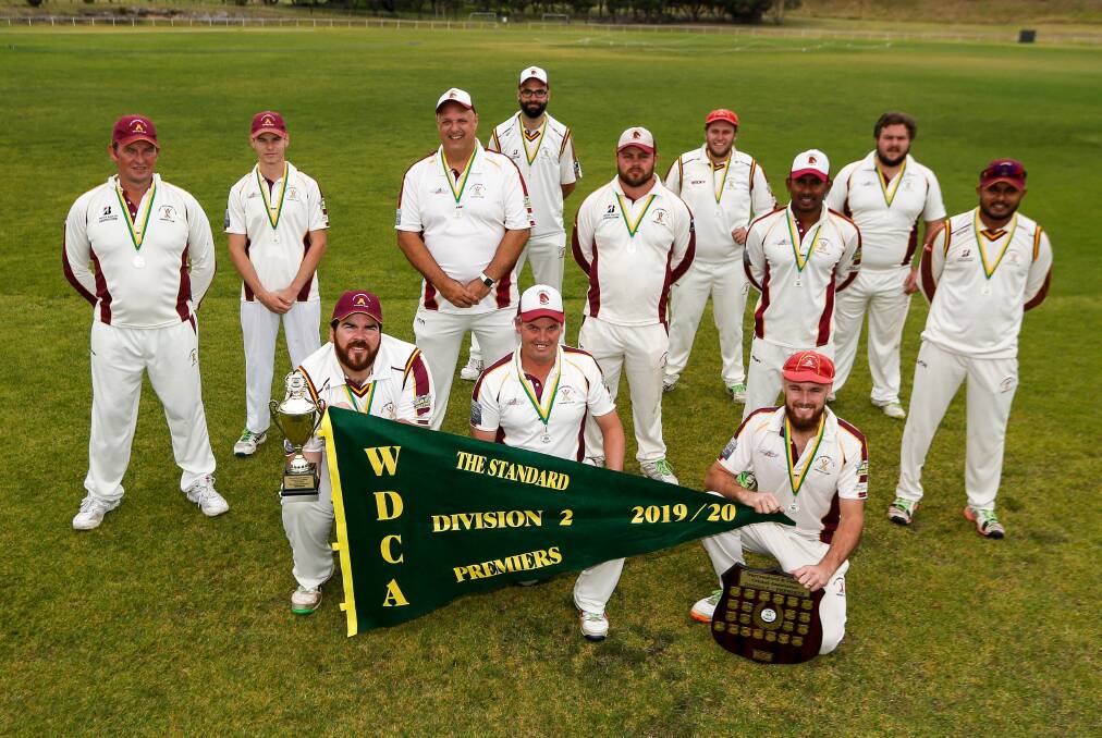 BACK-TO-BACK?: East Warrnambool-YCW is aiming for consecutive division two flags. Picture: Anthony Brady