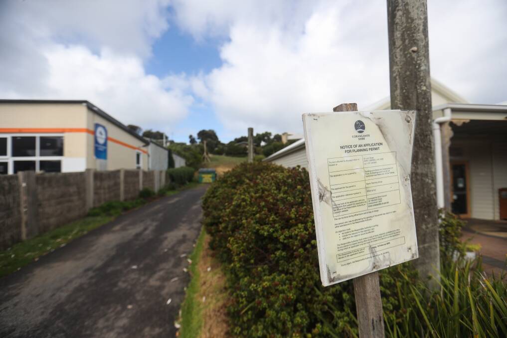 Green light: Corangamite Shire Council have the tick of approval for three units to be built behind Grassroots Deli Cafe in Port Campbell. Picture: Morgan Hancock