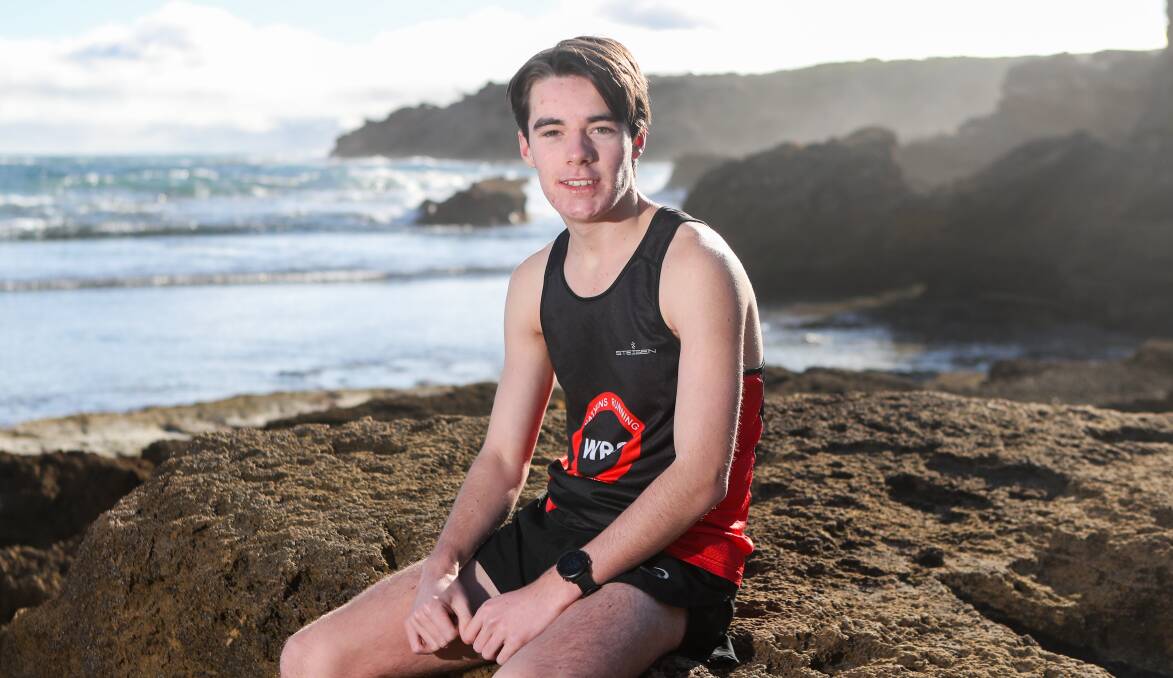 Young gun: Warrnambool's Zac Norton, 17, claimed two goal medals at the Victorian Country Championships at Ballarat on the weekend. Picture: Morgan Hancock