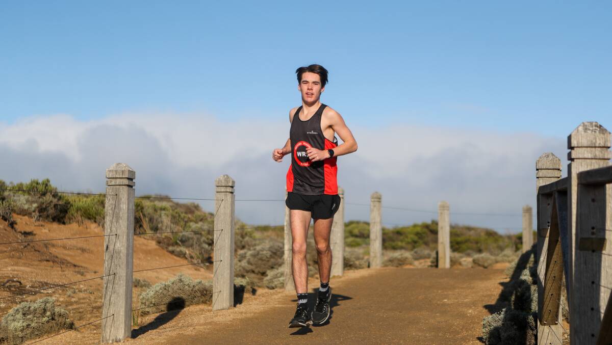 Young gun: Warrnambool athlete Zac Norton is competing at the country championships. Picture: Morgan Hancock