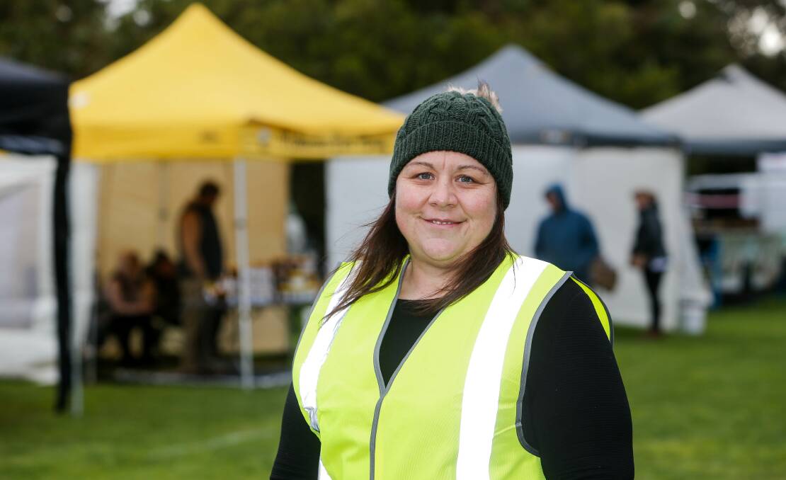 ALL SMILES: The Fresh Market organiser Tania Ferris thanked the community for supporting local producers during the coronavirus restrictions. Picture: Anthony Brady