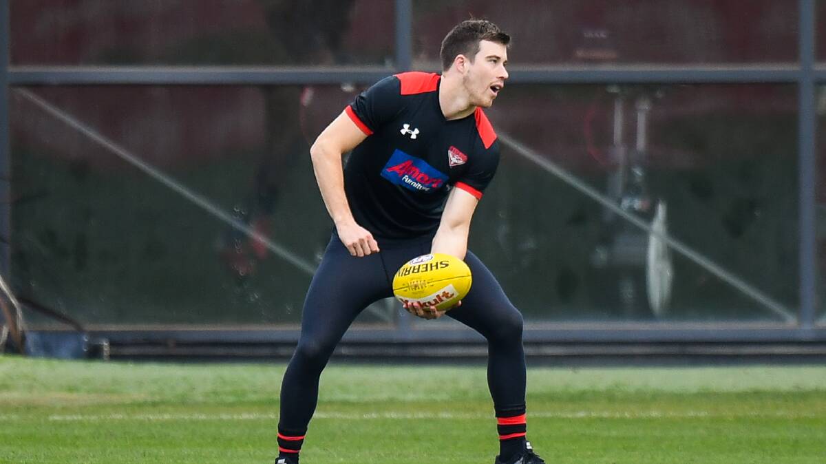 IN STRIFE: Zach Merrett has been offered a one-week back for striking. Picture: Morgan Hancock