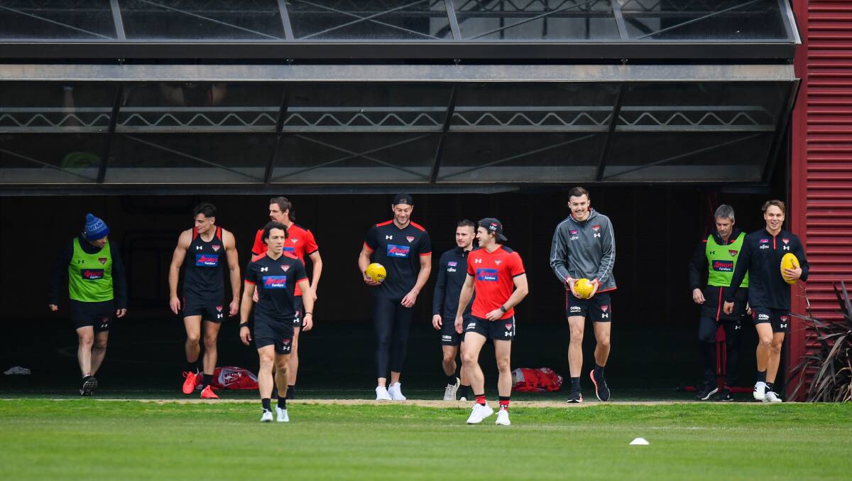 GOOD TO GO: Brent Moloney says if coronavirus struck during his career he would have had no fears playing sides like Essendon after it received a positive test if it was cleared to play. Picture: Morgan Hancock
