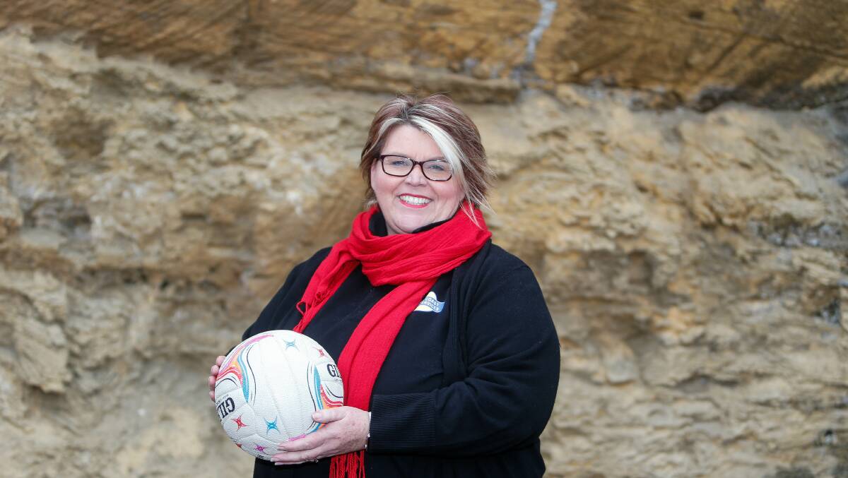 Board changes: Warrnambool and District Football Netball League president Kylie Murphy. Picture: Anthony Brady