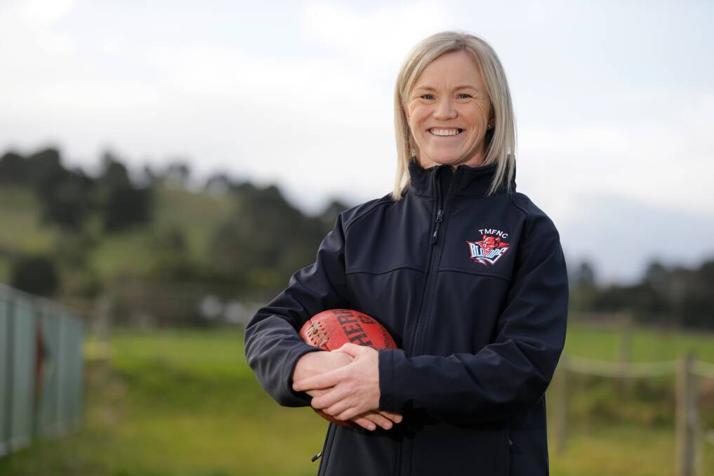 READY TO GO: New Terang Mortlake female football coach Alison Kenna. Picture: Mark Witte