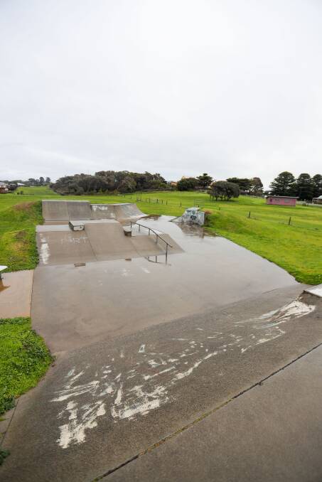 UP FOR DISCUSSION: The Port Fairy Skate Park. Moyne Shire Council has plans to investigate its future. Picture: Morgan Hancock