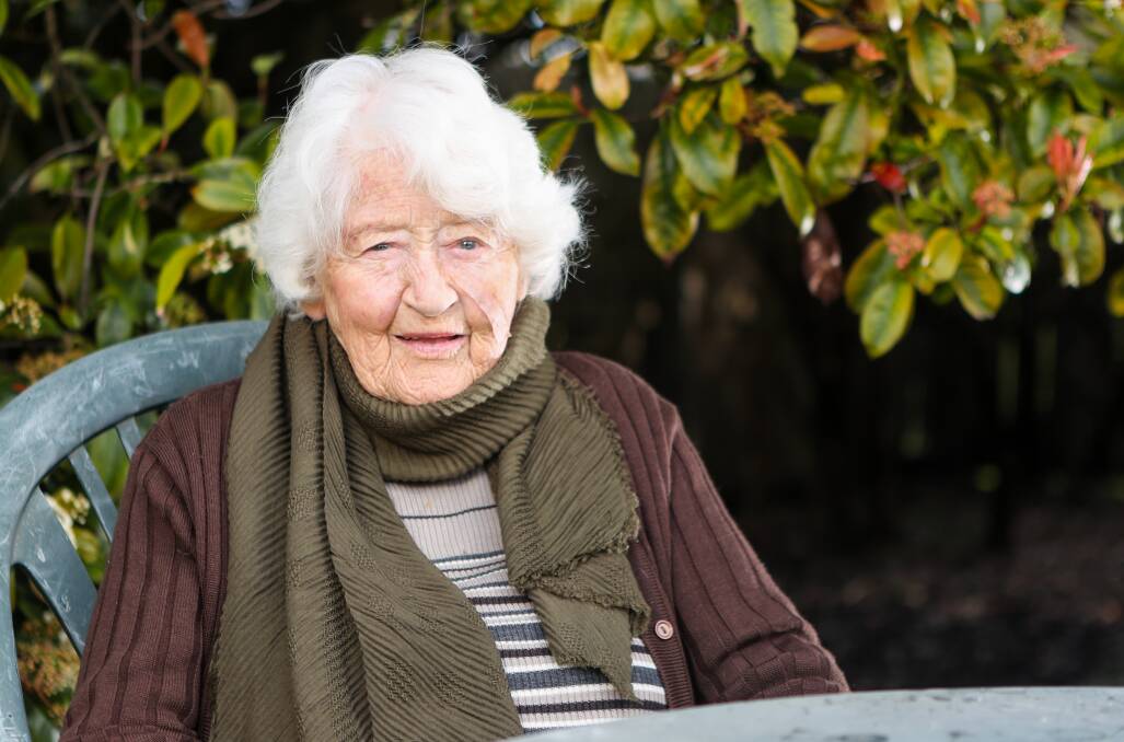 FRIENDS AND FAMILY: Warrnambool's Elizabeth Hurley, who turns 100 on Sunday, says strong relationships have played a crucial role in her life. Picture: Morgan Hancock