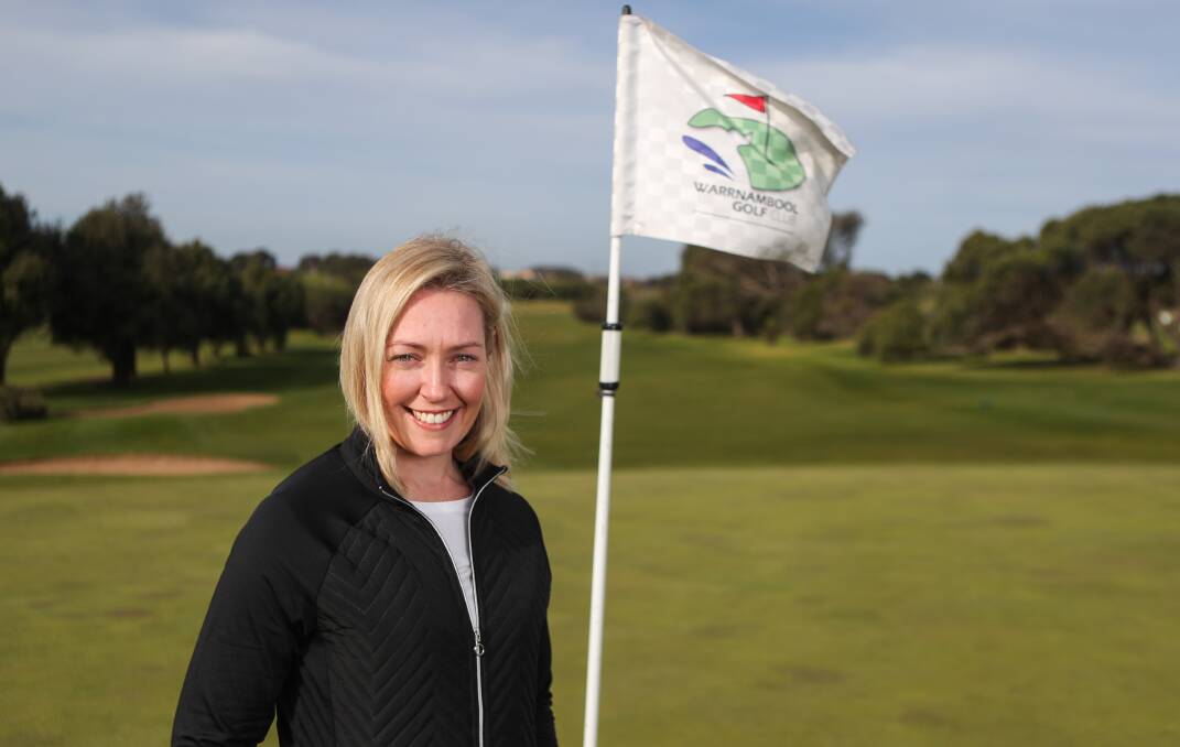 LOOKING AHEAD: New Warrnambool Golf Club manager Ashlee Scott. Picture: Morgan Hancock