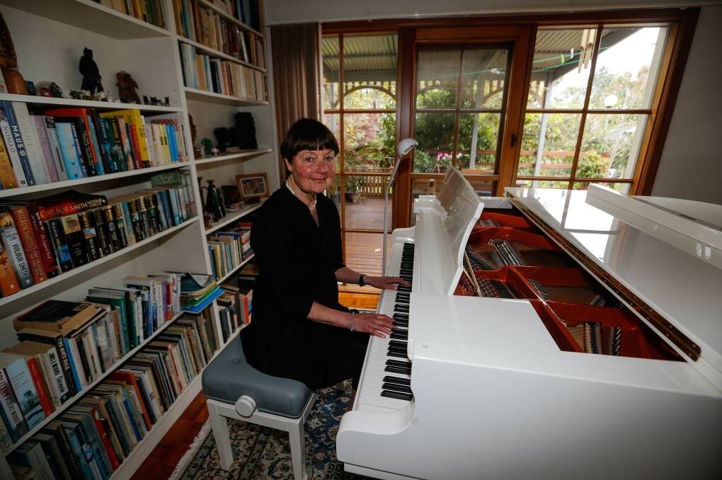 RECITAL: Classical pianist Anita Hoekstra will broadcast her talent to the University of the Third Age audience on Tuesday. Picture: Anthony Brady.