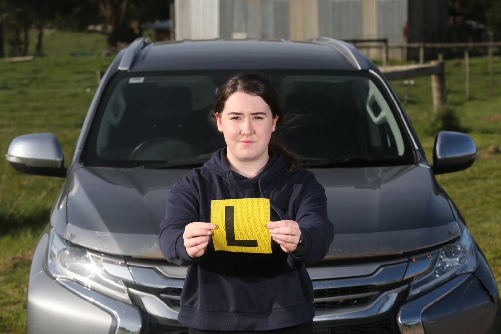 TOO LONG: Zahli Kelson,16, has been waiting since the end of March to get her L-plates. Picture: Mark Witte